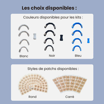 Kit bandes nasal