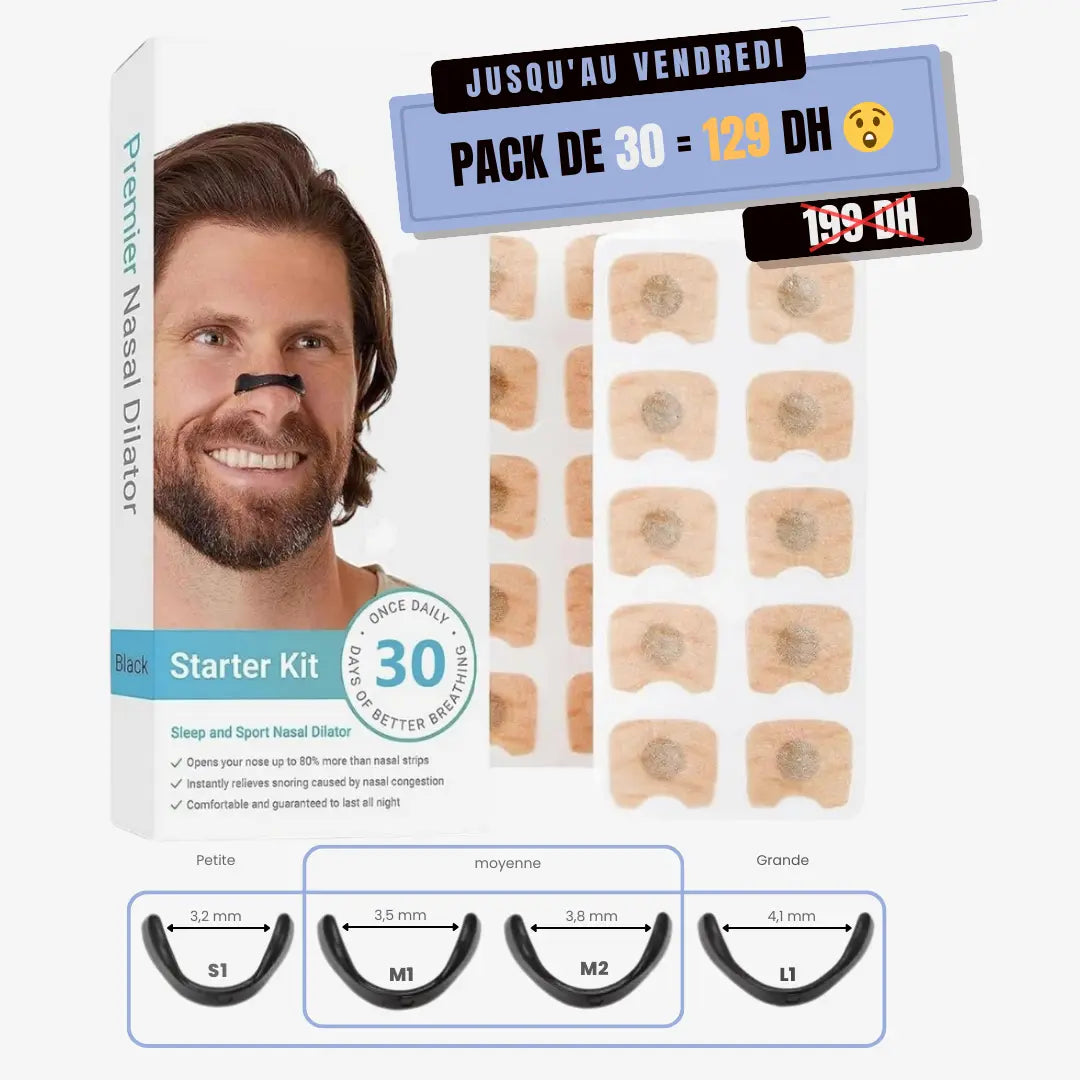 Kit bandes nasal